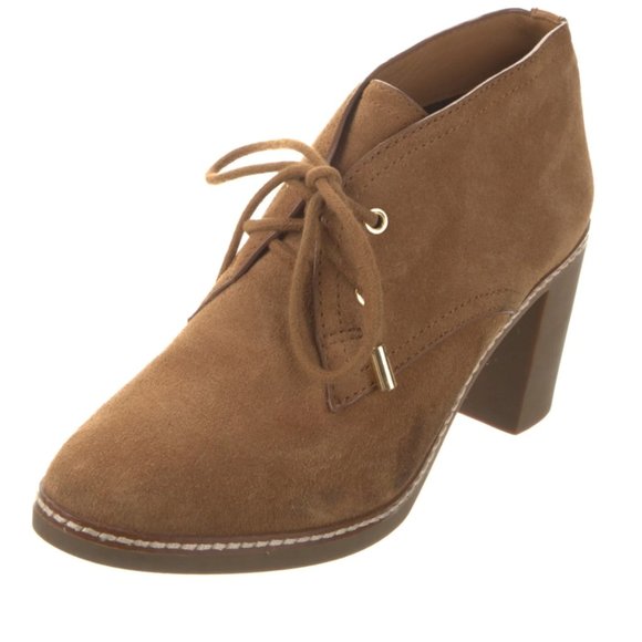TORY BURCH Suede Lace-Up Boots - Trendy & Perfect for Winter! - Picture 1 of 5